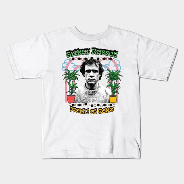 ⭒ Arthur Russell ☾⋆⁺₊⋆ ☾⋆⁺ World Of Echo ₊ ⋆.˚ ☾ Kids T-Shirt by DankFutura